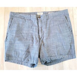 Goodfellow and Co. Men's 42 Linden Shorts Blue Ltwt Pockets Zip & Button Cotton‎